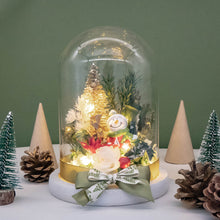 Load image into Gallery viewer, christmas flower dome