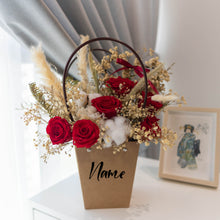 Load image into Gallery viewer, preserved flower basket 