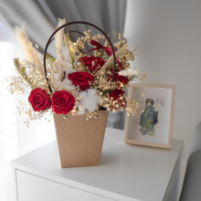 Load image into Gallery viewer, flower basket with light 