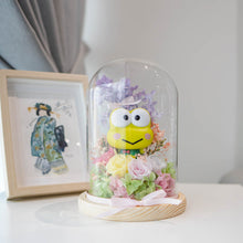 Load image into Gallery viewer, Keroppi flower dome