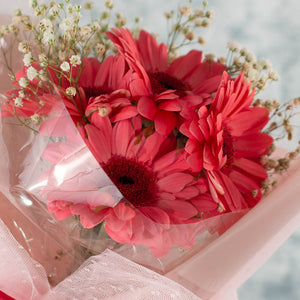 Pink Flowers Bouquet | Little Florist Dream