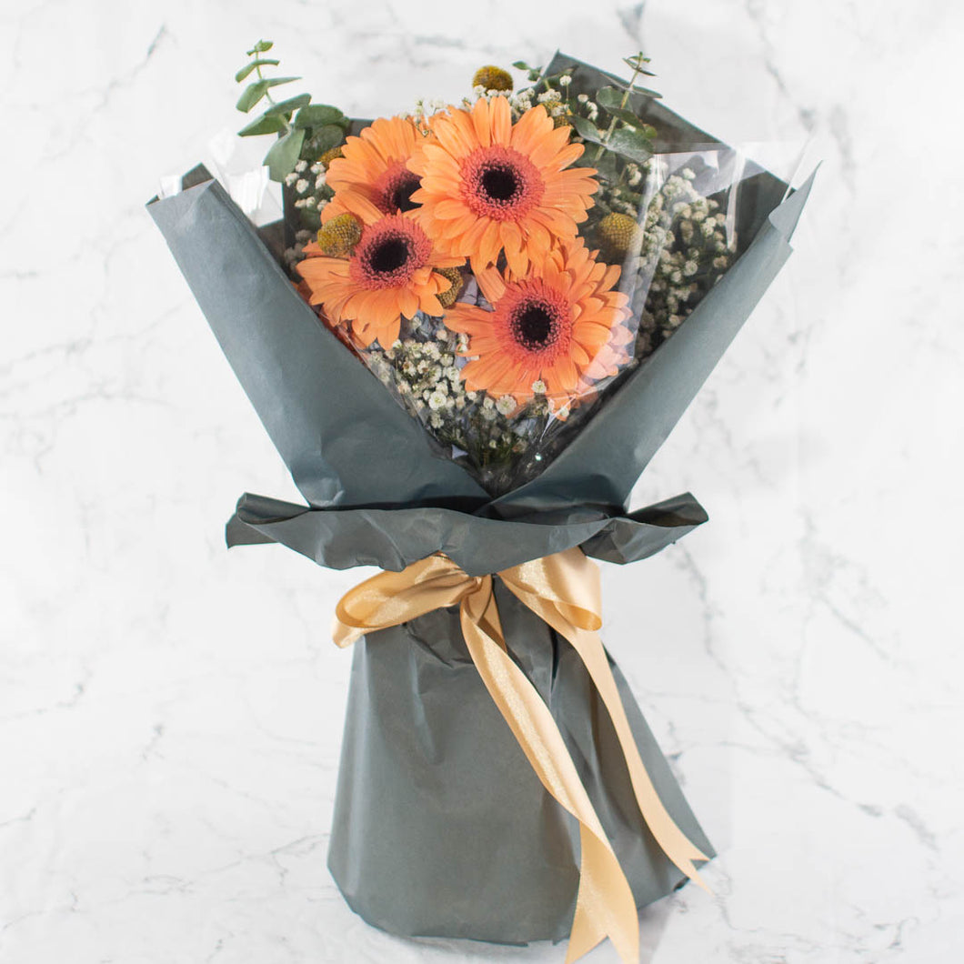Orange Valentine Flower | Little Florist Dream