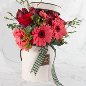 Valentine Pink Flower Box | Little Florist Dream